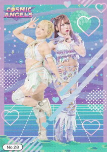 �yNo.28 COSMIC ANGELS�z �u�V���[�h �g���[�f�B���O�J�[�h �R���N�V���� �V���{�v�����X+STARDOM Vol.2