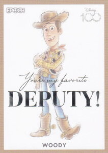 y32 WOODY EbfB[ (M[J[h/) z Disneyn100N EPOCH 2023 Premier Edition Collection Cards