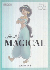 【[ホログラム版キラカードA 019/200] 07 JASMINE ジャスミン (インサートカード/名言) 】 Disney創立100周年 EPOCH 2023 Premier Edition Collection Cards
