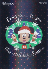 【[ホログラム版キラカードB 16/75] 50 CHRISTMAS (インサートカード/クリスマス) 】 Disney創立100周年 EPOCH 2023 Premier Edition Collection Cards