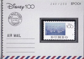 【[銀箔 240/250] WS-03 DUMBO ダンボ (スペシャルインサートカード/メモラビリアスタンプカード) 】 Disney創立100周年 EPOCH 2023 Premier Edition Collection Cards