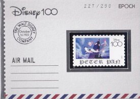【[銀箔 227/250] WS-11 PETER PAN ピータ・パン (スペシャルインサートカード/メモラビリアスタンプカード) 】 Disney創立100周年 EPOCH 2023 Premier Edition Collection Cards