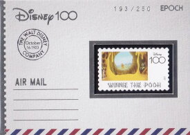 【[銀箔 193/250] WS-31 WINNIE THE POOH くまのプーさん (スペシャルインサートカード/メモラビリアスタンプカード) 】 Disney創立100周年 EPOCH 2023 Premier Edition Collection Cards