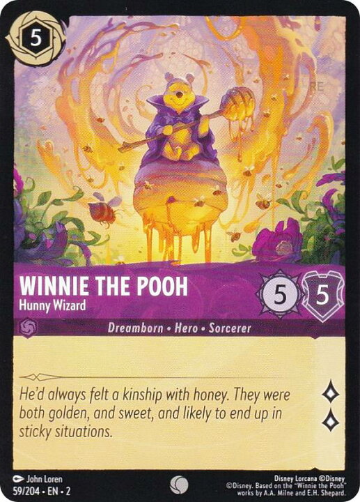 楽天市場】ディズニー ロルカナ 59/204・EN・2 Winnie the Pooh 