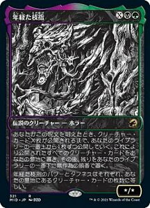 【FOIL】マジックザギャザリング MID JP 321 年経た枝指 (日本語版 レア) イニストラード:真夜中の狩り 【排出BOXの区別なし】