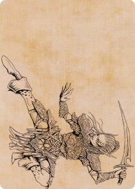 マジックザギャザリング CLB 45/81 ヴラーキスの勇者、ラエゼル (日本語版 アート・カード) 統率者レジェンズ：バルダーズ・ゲートの戦い