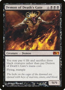 �}�W�b�N�U�M���U�����O M11 Demon of Death's Gate (�p��� �_�b���A) The List �U�E���X�g