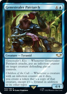 �y�T�[�W�EFOIL�z�}�W�b�N�U�M���U�����O 40K EN 022 Genestealer Patriarch (�p��� ���A) �����҃f�b�L�FWarhammer 40,000 Collector's Edition
