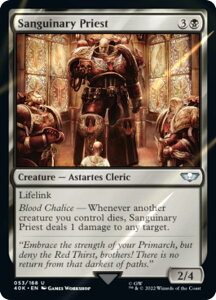 �y�T�[�W�EFOIL�z�}�W�b�N�U�M���U�����O 40K EN 053 Sanguinary Priest (�p��� �A���R����) �����҃f�b�L�FWarhammer 40,000 Collector's Edition