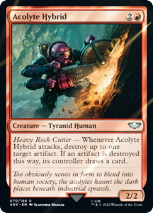 yT[WEFOILz}WbNUMUO 40K EN 070 Acolyte Hybrid (p AR) ҃fbLFWarhammer 40,000 Collector's Edition