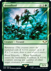 �y�T�[�W�EFOIL�z�}�W�b�N�U�M���U�����O 40K EN 089 Broodlord (�p��� ���A) �����҃f�b�L�FWarhammer 40,000 Collector's Edition