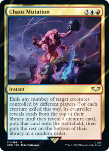 �y�T�[�W�EFOIL�z�}�W�b�N�U�M���U�����O 40K EN 111 Chaos Mutation (�p��� ���A) �����҃f�b�L�FWarhammer 40,000 Collector's Edition