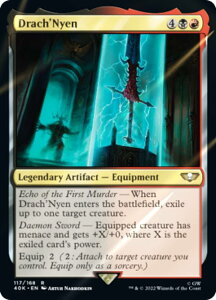 �y�T�[�W�EFOIL�z�}�W�b�N�U�M���U�����O 40K EN 117 Drach'Nyen (�p��� ���A) �����҃f�b�L�FWarhammer 40,000 Collector's Edition