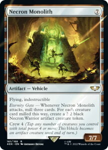 �y�T�[�W�EFOIL�z�}�W�b�N�U�M���U�����O 40K EN 161 Necron Monolith (�p��� ���A) �����҃f�b�L�FWarhammer 40,000 Collector's Edition