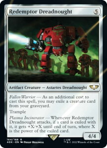 【サージ・FOIL】マジックザギャザリング 40K EN 164 Redemptor Dreadnought (英語版 レア) 統率者デッキ:Warhammer 40,000 Collector's Edition
