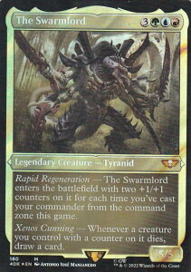 �y�T�[�W�EFOIL�z�}�W�b�N�U�M���U�����O 40K EN 180 The Swarmlord (�p��� �_�b���A) �����҃f�b�L�FWarhammer 40,000 Collector's Edition