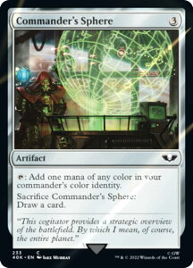 �y�T�[�W�EFOIL�z�}�W�b�N�U�M���U�����O 40K EN 233 Commander's Sphere (�p��� �R����) �����҃f�b�L�FWarhammer 40,000 Collector's Edition