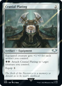 �y�T�[�W�EFOIL�z�}�W�b�N�U�M���U�����O 40K EN 236 Cranial Plating (�p��� �A���R����) �����҃f�b�L�FWarhammer 40,000 Collector's Edition