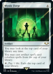�y�T�[�W�EFOIL�z�}�W�b�N�U�M���U�����O 40K EN 246 Mystic Forge (�p��� ���A) �����҃f�b�L�FWarhammer 40,000 Collector's Edition
