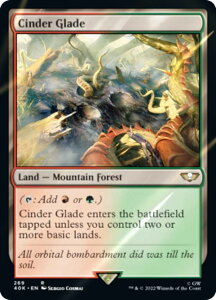 �y�T�[�W�EFOIL�z�}�W�b�N�U�M���U�����O 40K EN 269 Cinder Glade (�p��� ���A) �����҃f�b�L�FWarhammer 40,000 Collector's Edition