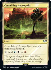 �y�T�[�W�EFOIL�z�}�W�b�N�U�M���U�����O 40K EN 273 Crumbling Necropolis (�p��� �A���R����) �����҃f�b�L�FWarhammer 40,000 Collector's Edition