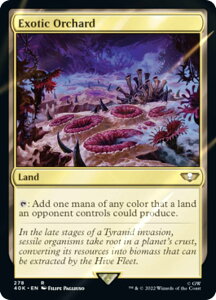 yT[WEFOILz}WbNUMUO 40K EN 278 Exotic Orchard (p A) ҃fbLFWarhammer 40,000 Collector's Edition