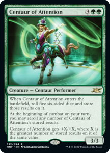 �}�W�b�N�U�M���U�����O UNF EN 132 Centaur of Attention (�p��� ���A) UNFINITY