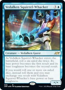 �y�M�����N�V�[�EFOIL�z�}�W�b�N�U�M���U�����O UNF EN 349 Vedalken Squirrel-Whacker (�p��� ���A) UNFINITY