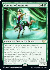 �y�M�����N�V�[�EFOIL�z�}�W�b�N�U�M���U�����O UNF EN 418 Centaur of Attention (�p��� ���A) UNFINITY