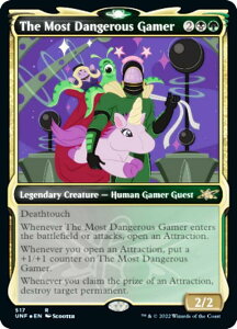 �y�M�����N�V�[�EFOIL�z�}�W�b�N�U�M���U�����O UNF EN 517 The Most Dangerous Gamer (�p��� ���A) UNFINITY
