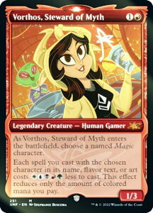 �yFOIL�z�}�W�b�N�U�M���U�����O UNF EN 251 Vorthos, Steward of Myth (�p��� �_�b���A) UNFINITY