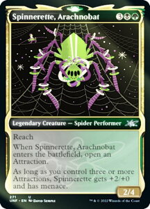 �yFOIL�z�}�W�b�N�U�M���U�����O UNF EN 271 Spinnerette, Arachnobat (�p��� �A���R����) UNFINITY