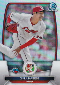 【[REFRACTOR]Chromeパラレル】NPB ベースボールカード 38 長谷部銀次 広島東洋カープ (ROOKIE) (ベースカード) 2023 TOPPS BOWMAN ボウマン