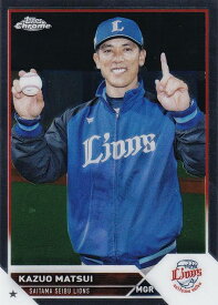 NPB ベースボールカード 8 松井稼頭央 埼玉西武ライオンズ (ベースカード) 2023 TOPPS CHROME