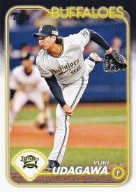 NPB ベースボールカード 4 宇田川優希 オリックス・バファローズ (ベースカード) 2024 TOPPS