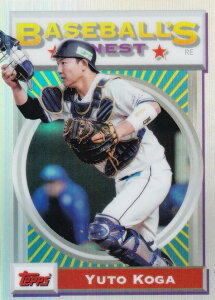 NPB �x�[�X�{�[���J�[�h 93F-17 �É� �I�l ��ʐ������C�I���Y (�C���T�[�g�J�[�h/1993 BASEBALLS FINEST) 2025 Topps Finest �t�@�C�l�X�g