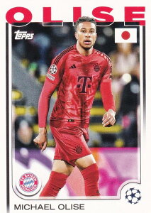 UEFA �T�b�J�[�J�[�h 81 Michael Olise FC Bayern Munchen (�x�[�X�J�[�h) 2025 Topps Japan Edition