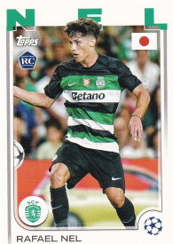 UEFA サッカーカード 132 Rafael Nel Sporting Clube de Portugal (ベースカード/ROOKIE) 2025 Topps Japan Edition