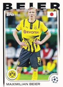 UEFA �T�b�J�[�J�[�h 159 Maximilian Beier Borussia Dortmund (�x�[�X�J�[�h) 2025 Topps Japan Edition