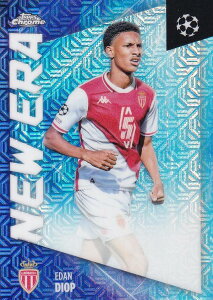 UEFA �T�b�J�[�J�[�h NE-4 Edan Diop AS Monaco (�C���T�[�g�J�[�h/NEW ERA) 2025 Topps Japan Edition
