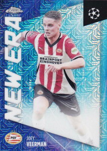UEFA �T�b�J�[�J�[�h NE-20 Joey Veerman PSV Eindhoven (�C���T�[�g�J�[�h/NEW ERA) 2025 Topps Japan Edition