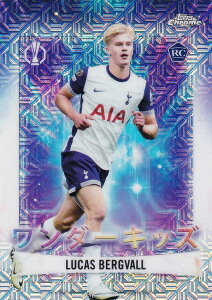 UEFA TbJ[J[h WK-12 Lucas Bergvall Tottenham Hotspur (CT[gJ[h/WONDERKIDS/ROOKIE) 2025 Topps Japan Edition