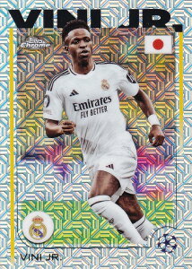 �y�p�������zUEFA �T�b�J�[�J�[�h 7 Vini Jr. Real Madrid C.F. (�x�[�X�J�[�h) 2025 Topps Japan Edition