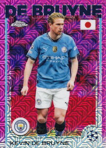 �y�s���N�p������ 123/125�zUEFA �T�b�J�[�J�[�h 17 Kevin De Bruyne Manchester City (�x�[�X�J�[�h) 2025 Topps Japan Edition