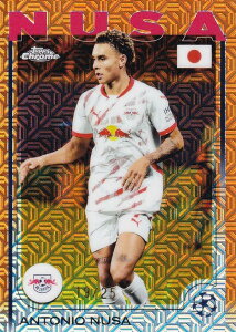 �y�I�����W�p������ 13/50�zUEFA �T�b�J�[�J�[�h 175 Antonio Nusa RB Leipzig (�x�[�X�J�[�h) 2025 Topps Japan Edition