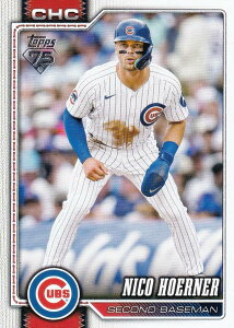 MLB �x�[�X�{�[���J�[�h 5 Nico Hoerner �V�J�S�E�J�u�X (BASE/BASE SET) 2026 Topps Series 1