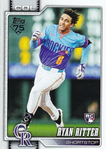 MLB �x�[�X�{�[���J�[�h 18 Ryan Ritter �R�����h�E���b�L�[�Y (BASE/BASE SET/Rookie) 2026 Topps Series 1