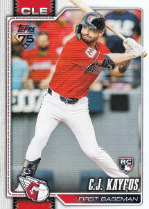 MLB �x�[�X�{�[���J�[�h 35 C.J. Kayfus �N���[�u�����h�E�K�[�f�B�A���Y (BASE/BASE SET/Rookie) 2026 Topps Series 1