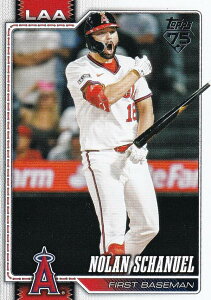 MLB �x�[�X�{�[���J�[�h 43 Nolan Schanuel ���T���[���X�E�G���[���X (BASE/BASE SET) 2026 Topps Series 1
