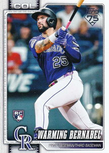 MLB �x�[�X�{�[���J�[�h 55 Warming Bernabel �R�����h�E���b�L�[�Y (BASE/BASE SET/Rookie) 2026 Topps Series 1